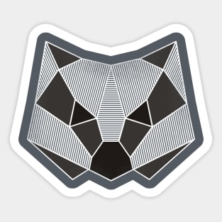 Grafic Badger Sticker